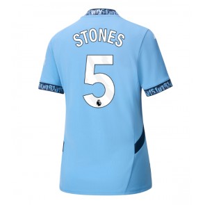 Manchester City John Stones #5 Hjemmebanetrøje Dame 2024-25 Kort ærmer